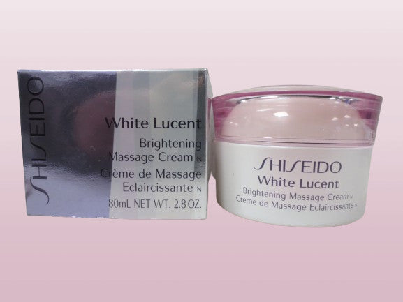 Shiseido White Lucent Brightening Massage Cream - 2.8 oz