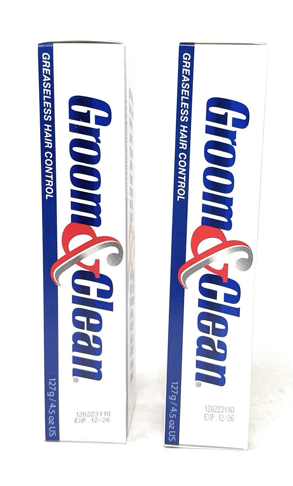 Groom & Clean Greaseless Hair Control Tube 4.5 Oz - 2 Pack