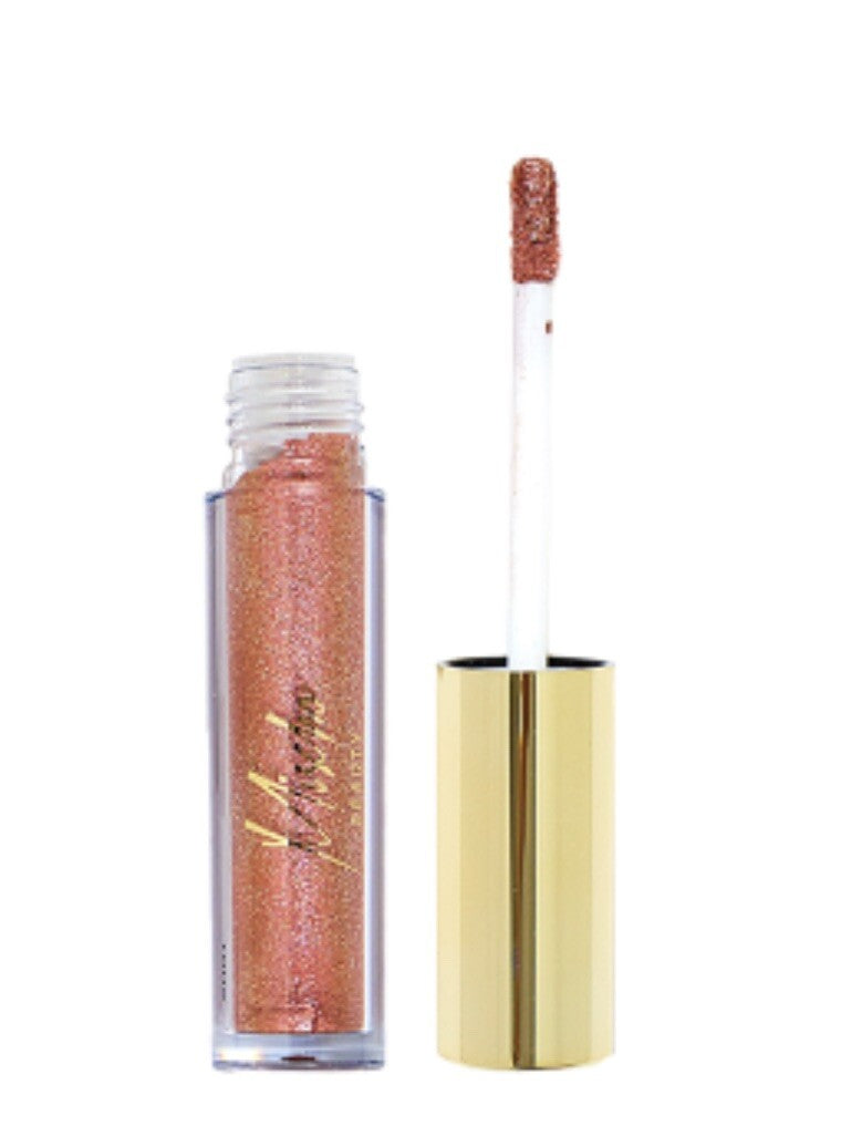 Liquid Eyeshadow in Glittery Rose - 3.5ml Long-Wear Eye Makeup