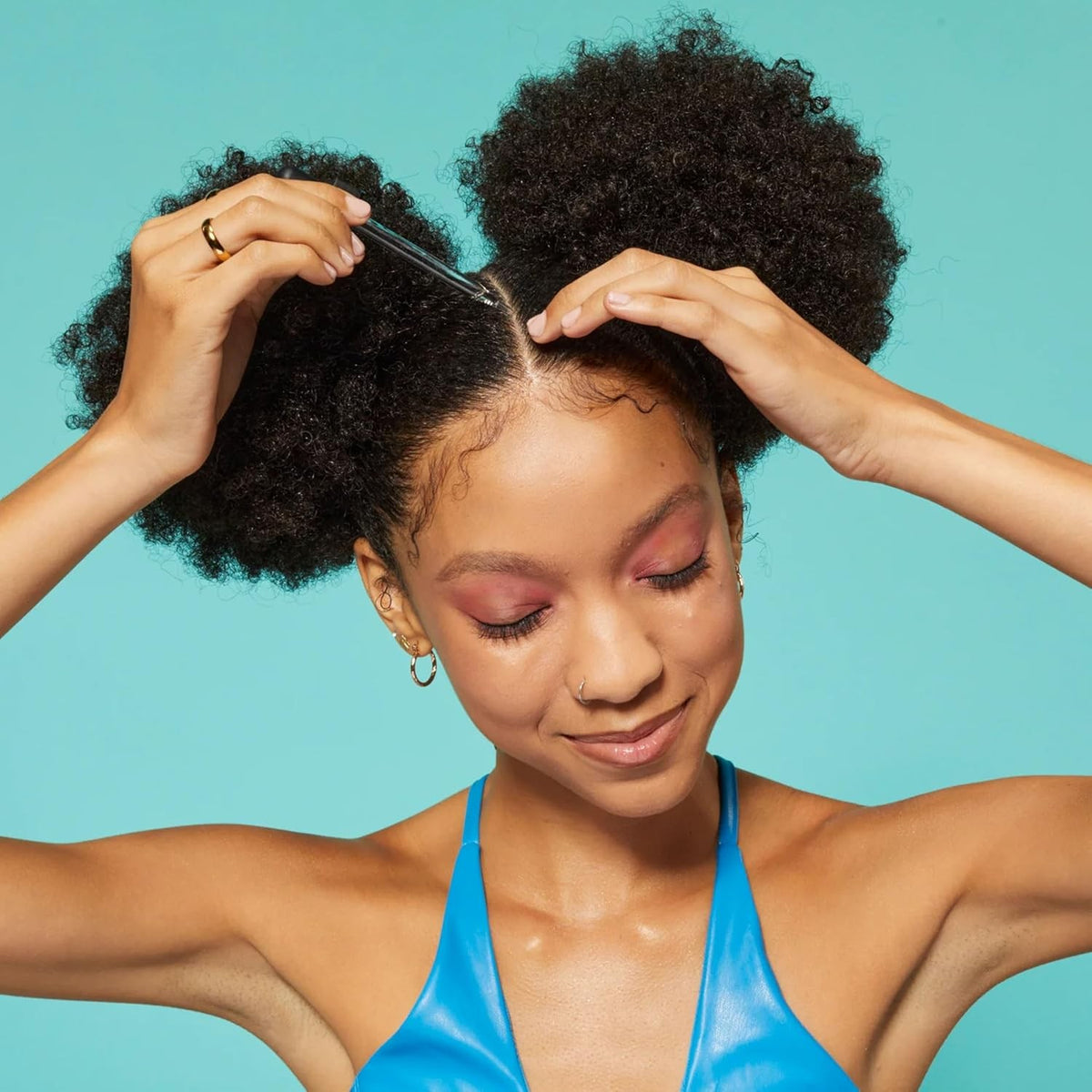 Hair & Scalp Oil with Saw Palmetto & Jamaican Black Castor Oil - Moisturizing & Hair Growth - 2 oz