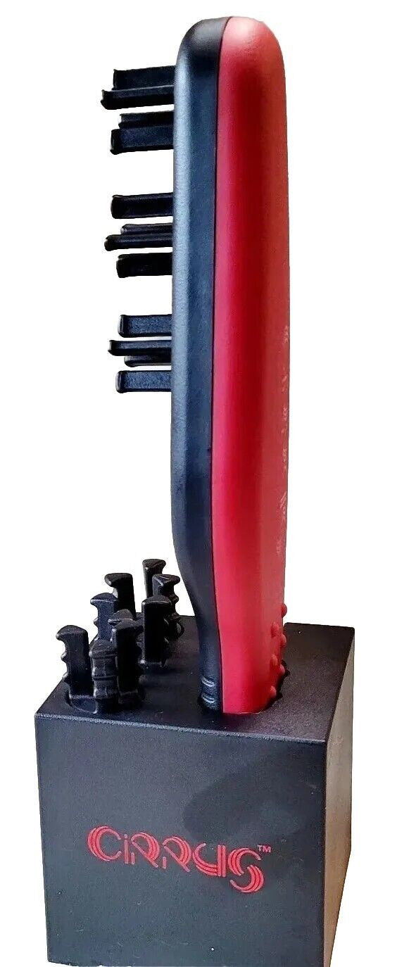 Hair Volume Teaser Waver Tool - 3 Way Curly & Ripply Styling, Red