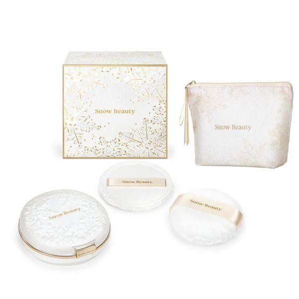 Shiseido Snow Beauty 2026 Brightening Face Powder Set with Refill Options