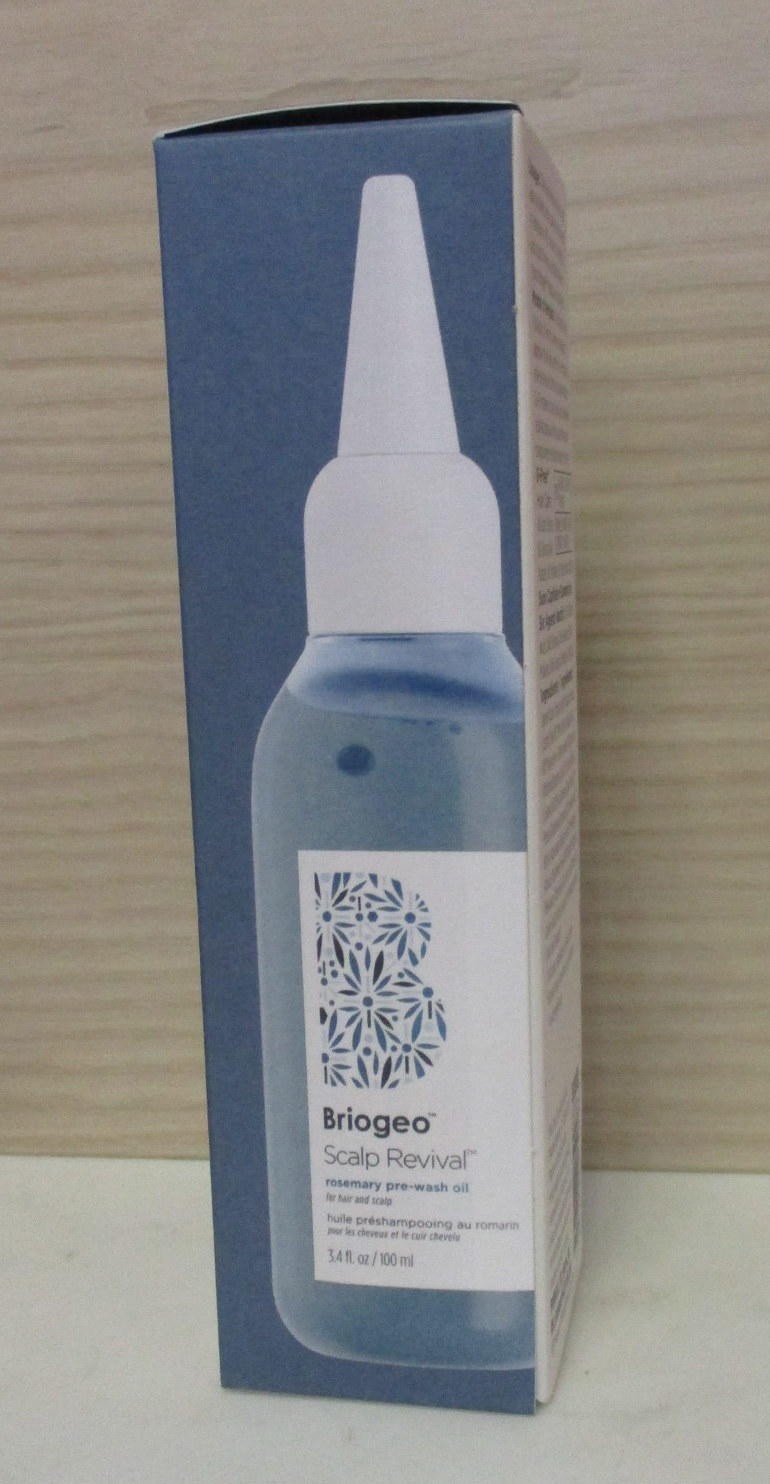 Scalp Revival Rosemary Pre-Wash Oil - Hydrating Hair Treatment 3.4 oz