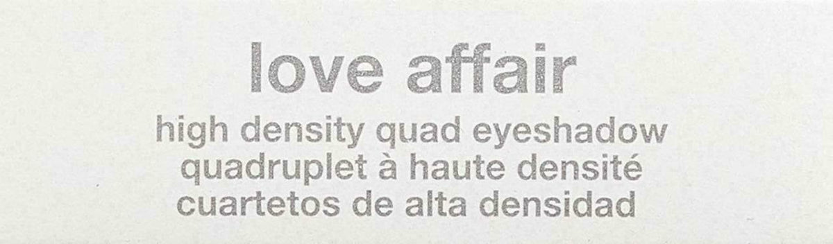 TIGI High Density Quad Eyeshadow Love Affair 0.32 oz (NWB) 5-Pack