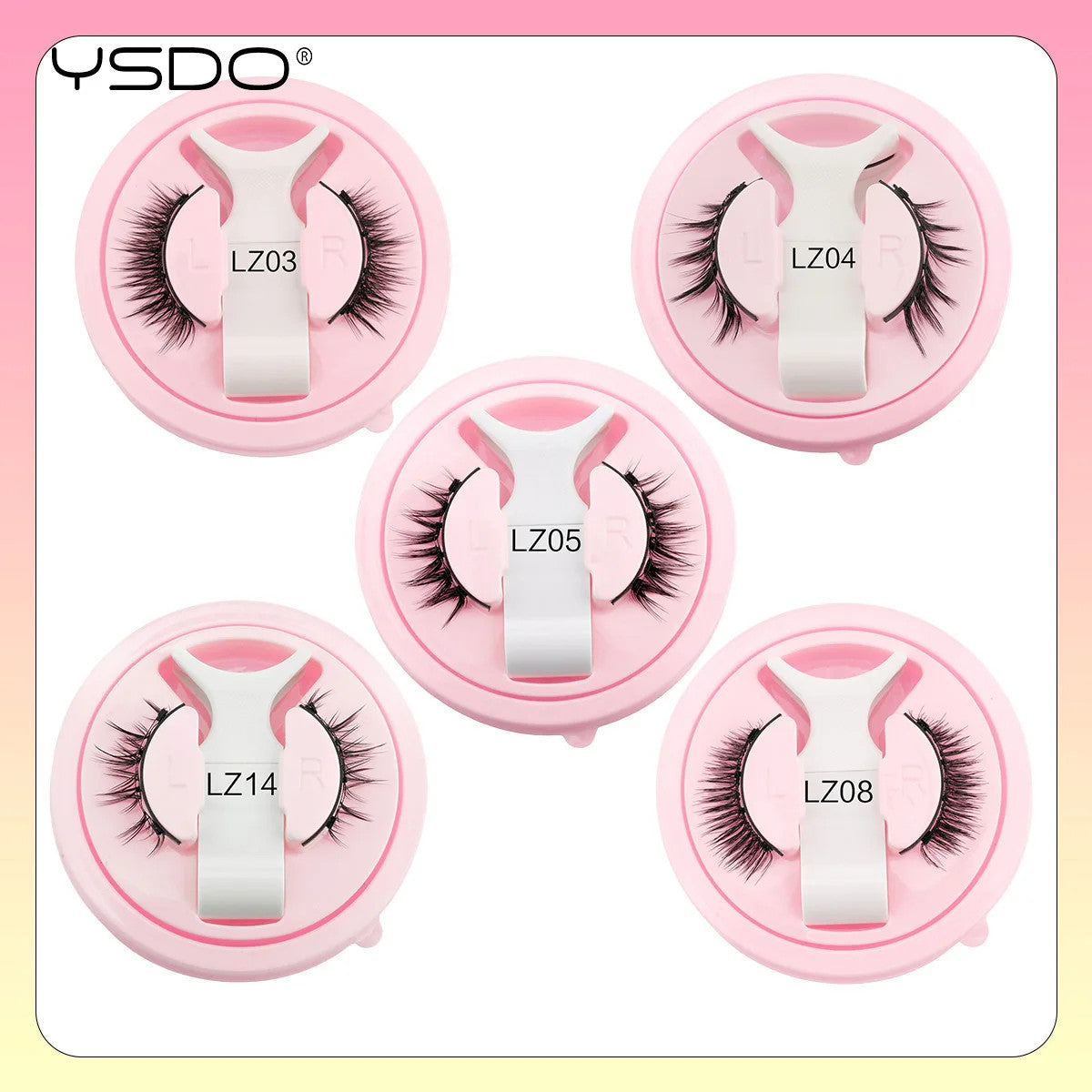 Magnetic 3D Mink Eyelash Kit - Reusable False Lash Set for Natural Look