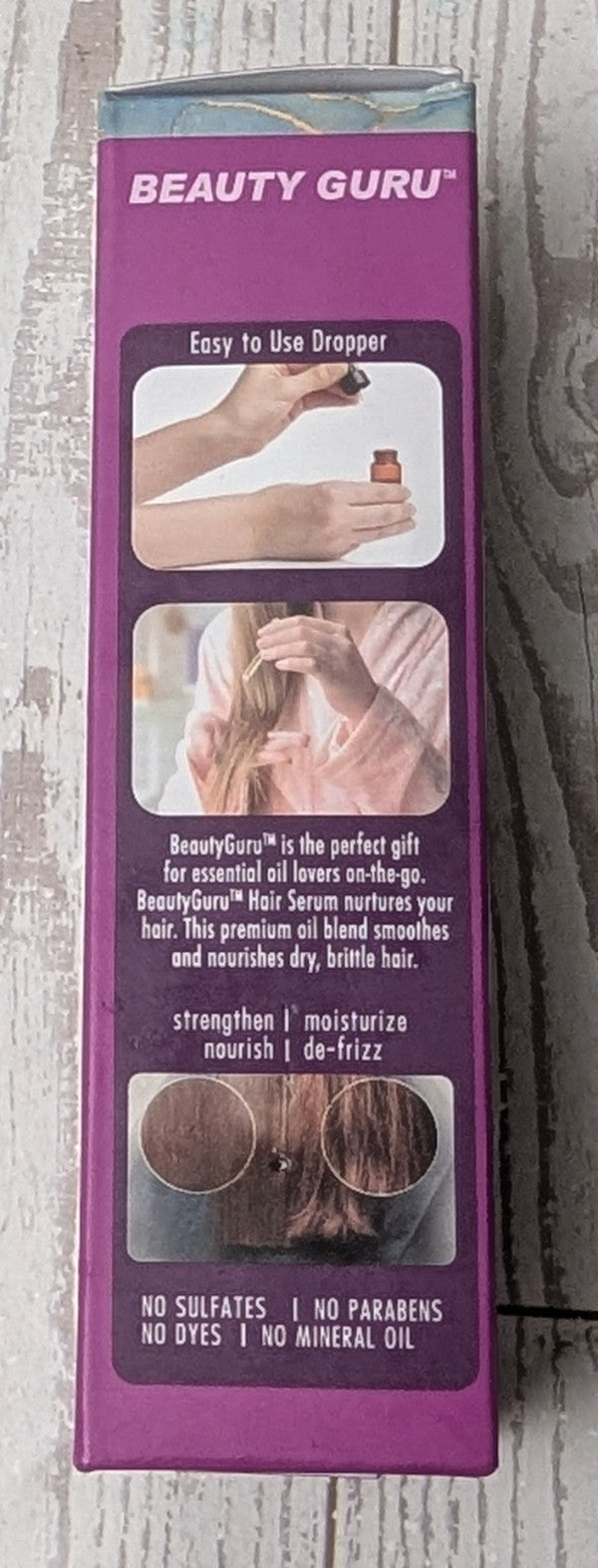 Natural Hair Serum with Keratin & Oil Blend - 5 Pack