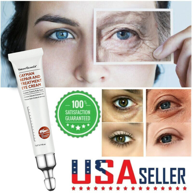 Under Eye Cream for Dark Circles Wrinkles Puffy Eyes - Hydrating & Anti-Aging