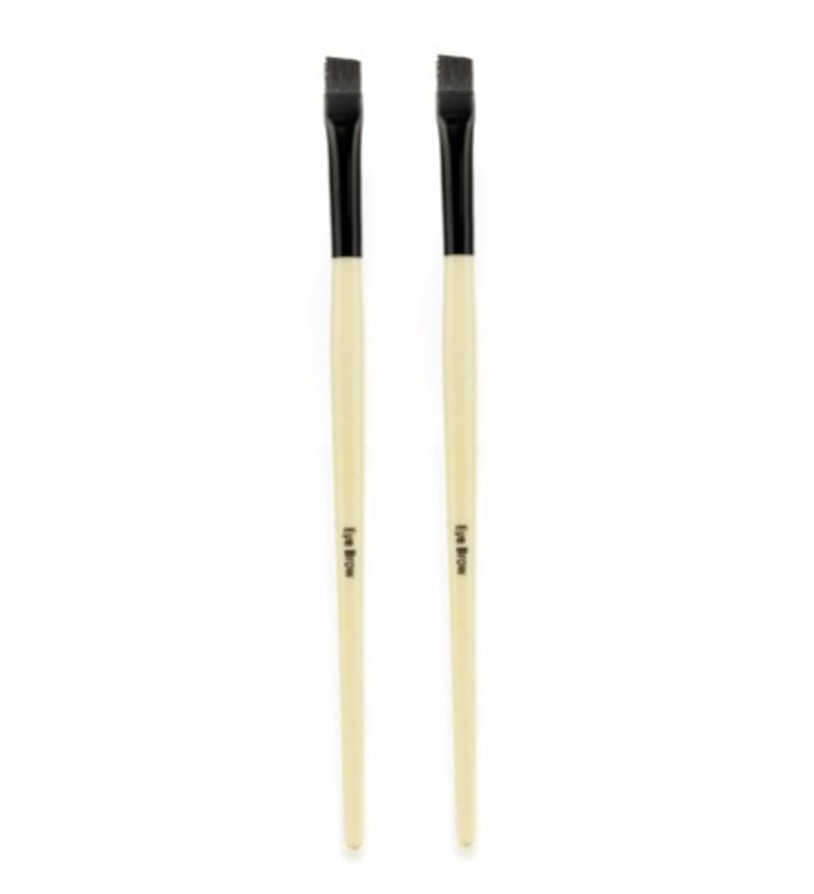 2 Pcs Professional Eye Definer Brushes for Brows & Eye Makeup