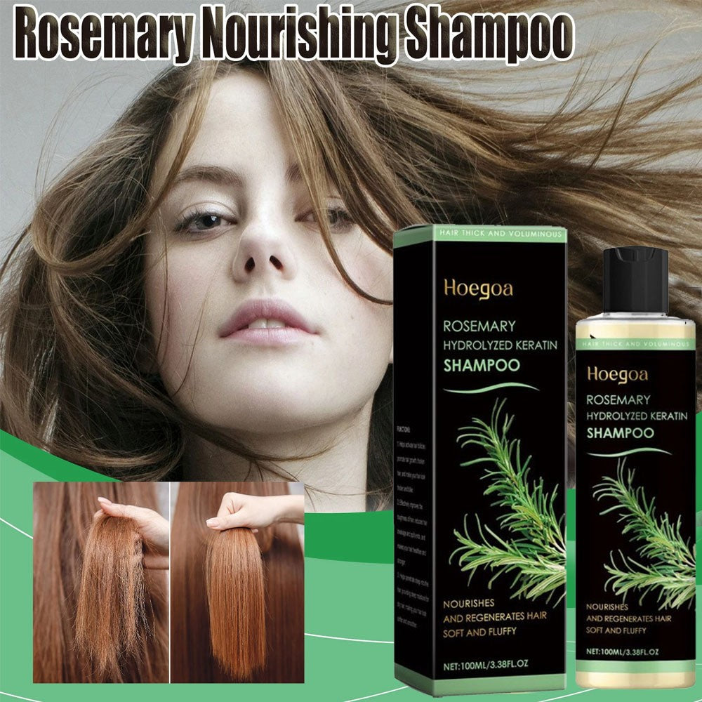 Organic Rosemary Hair Growth Shampoo for Thinning Hair & Anti-Hair Loss - 2 Pack