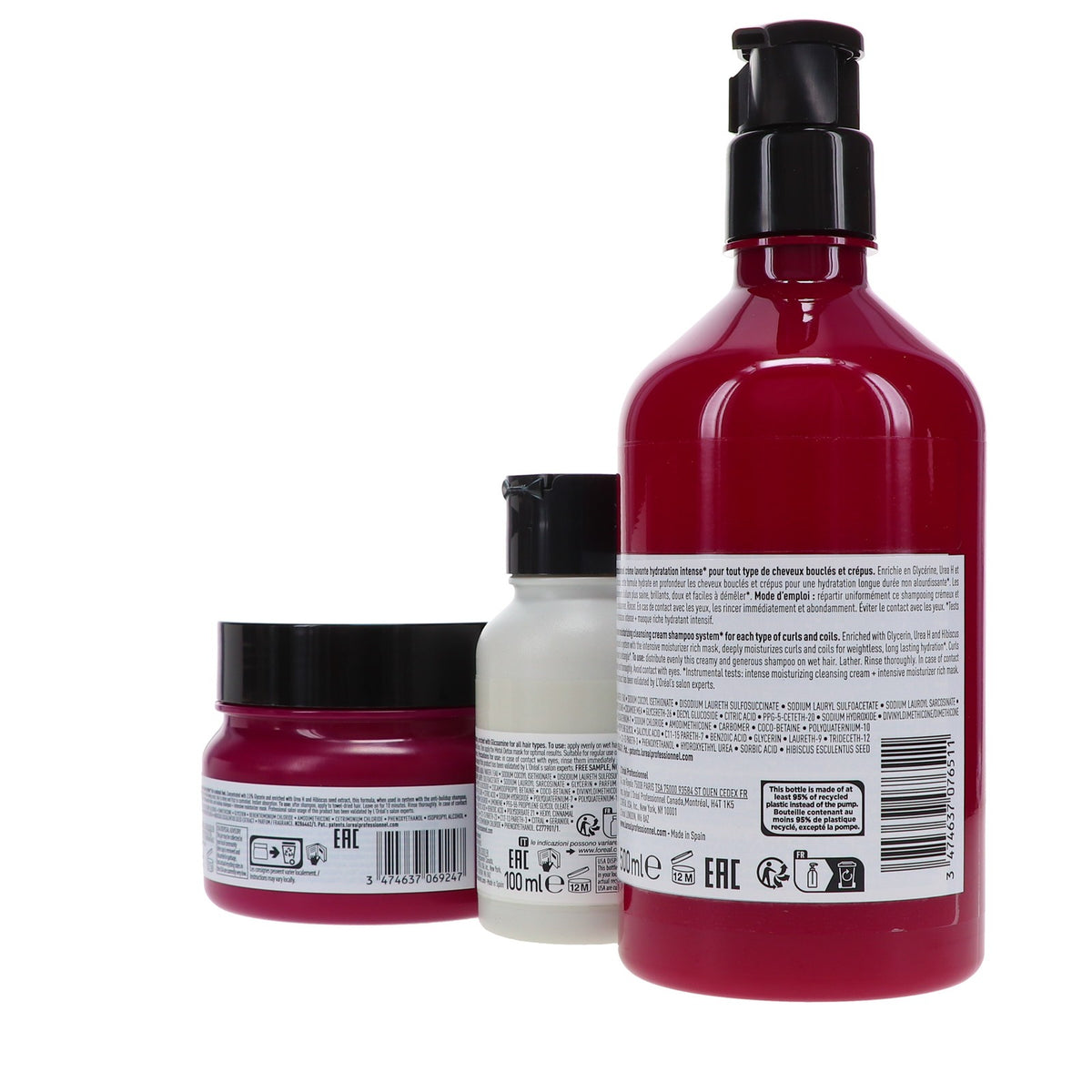 Curl Expression Hair Care Set for Curly Hair - Hydrating Shampoo & Mask