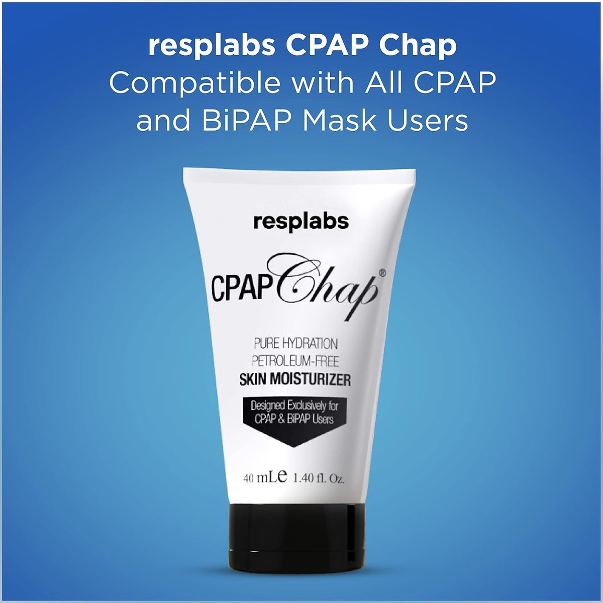 CPAP Chap Face Cream - Petroleum Free, Non-Greasy Lotion