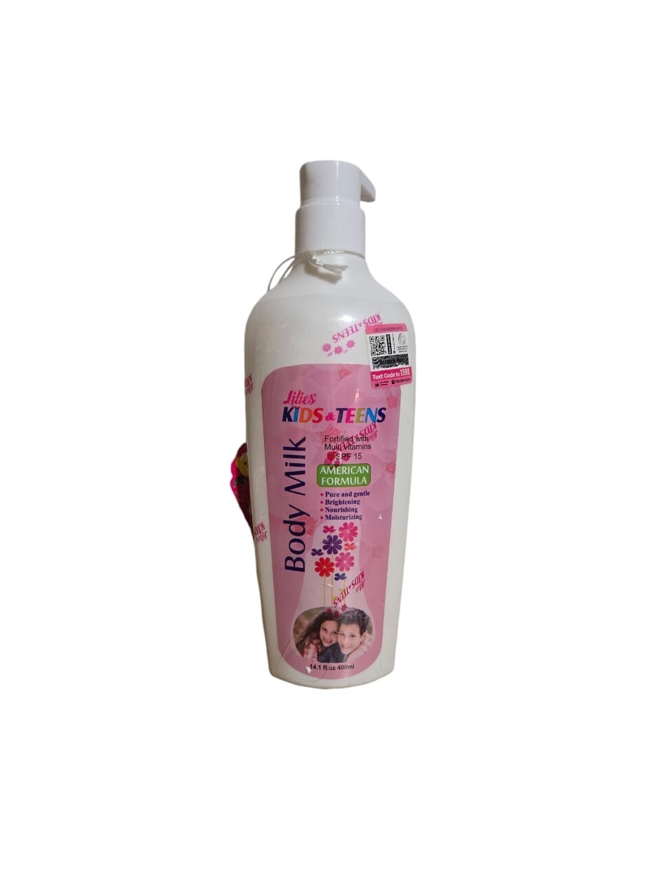 Kids & Teens Body Milk - 400ml Moisturiser