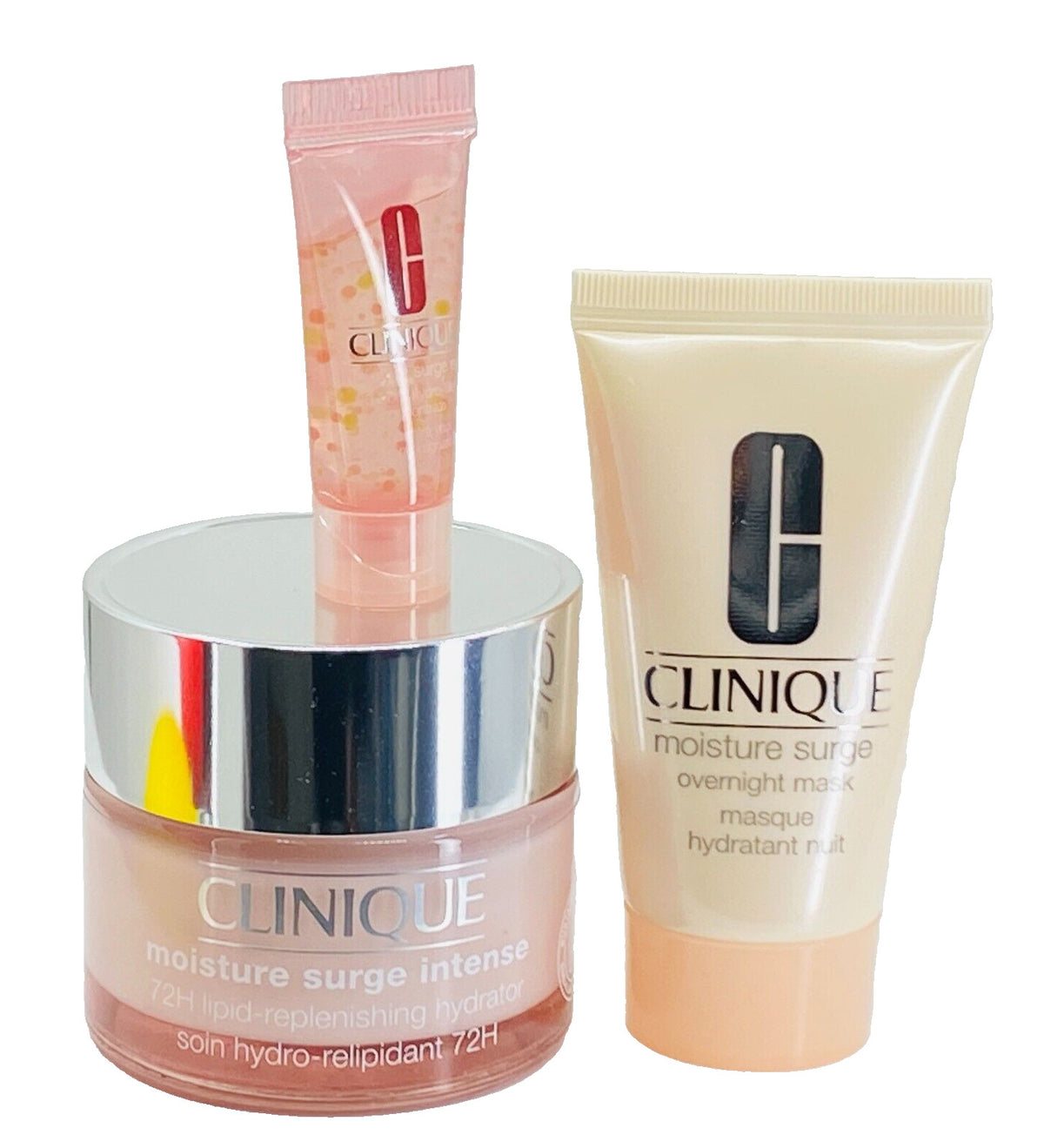 Clinique Hydrate & Glow 3-Piece Skin Care Set Hydrator Mask Eye Filler