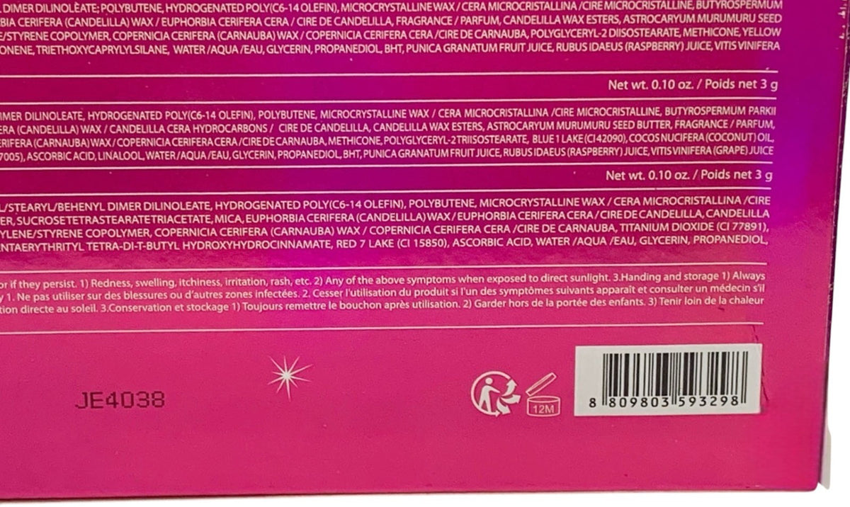 Lip Sleeping Mask Set - 5 Mini Nourishing Lip Care Treatments for Soft, Plump Lips