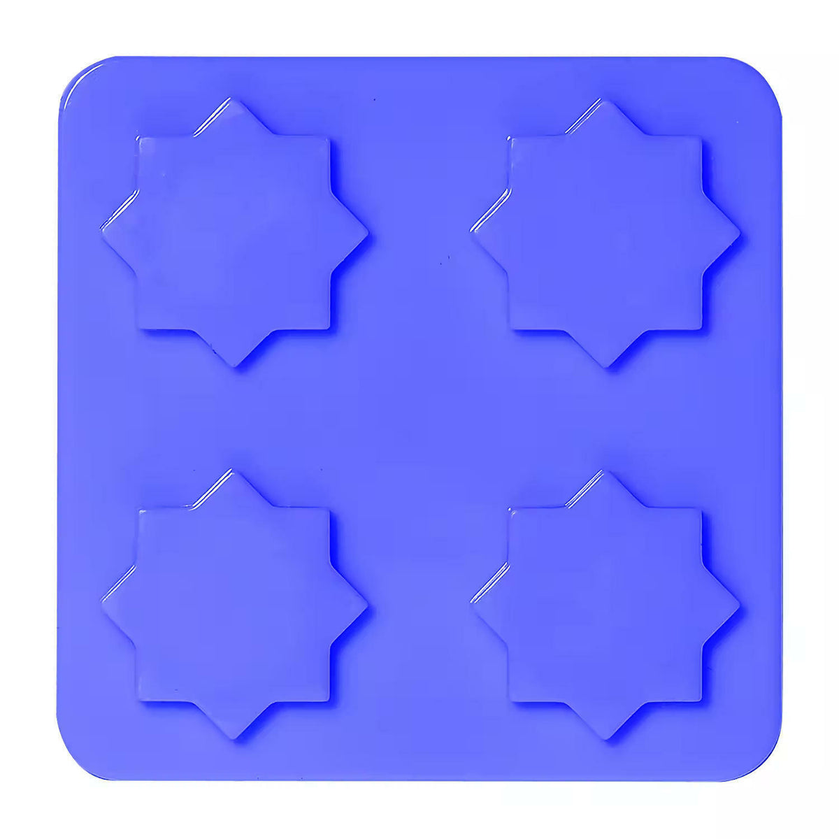 Magnetic 4 Pan Makeup Organizer Blue - Stackable Vanity Storage