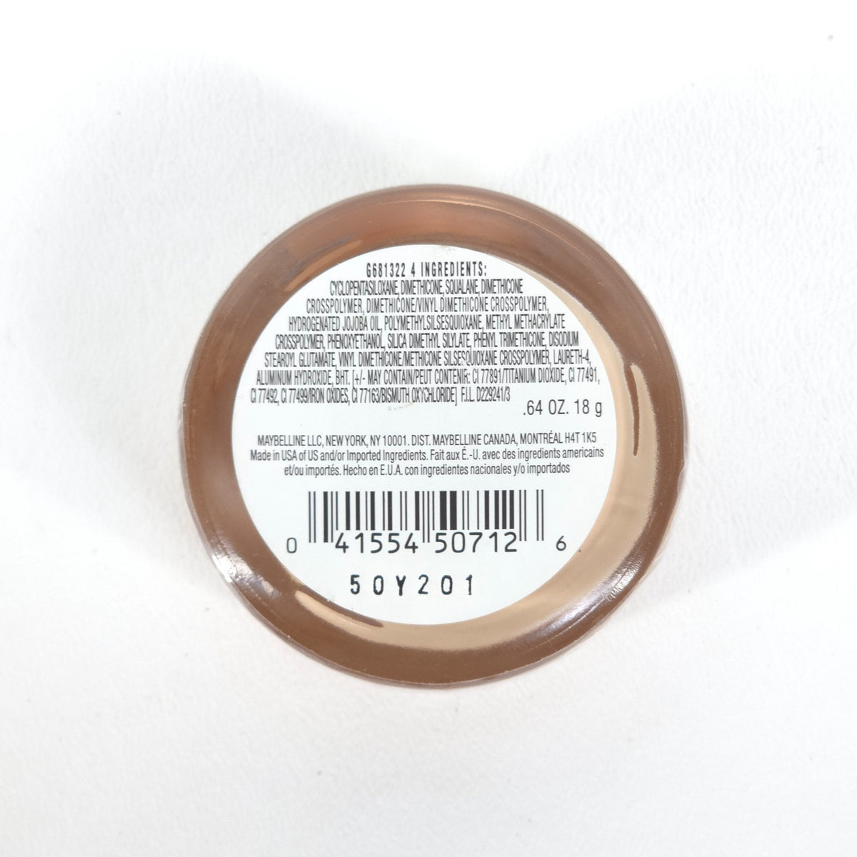 Maybelline Dream Matte Mousse Foundation Nude Light 0.64oz - Sealed