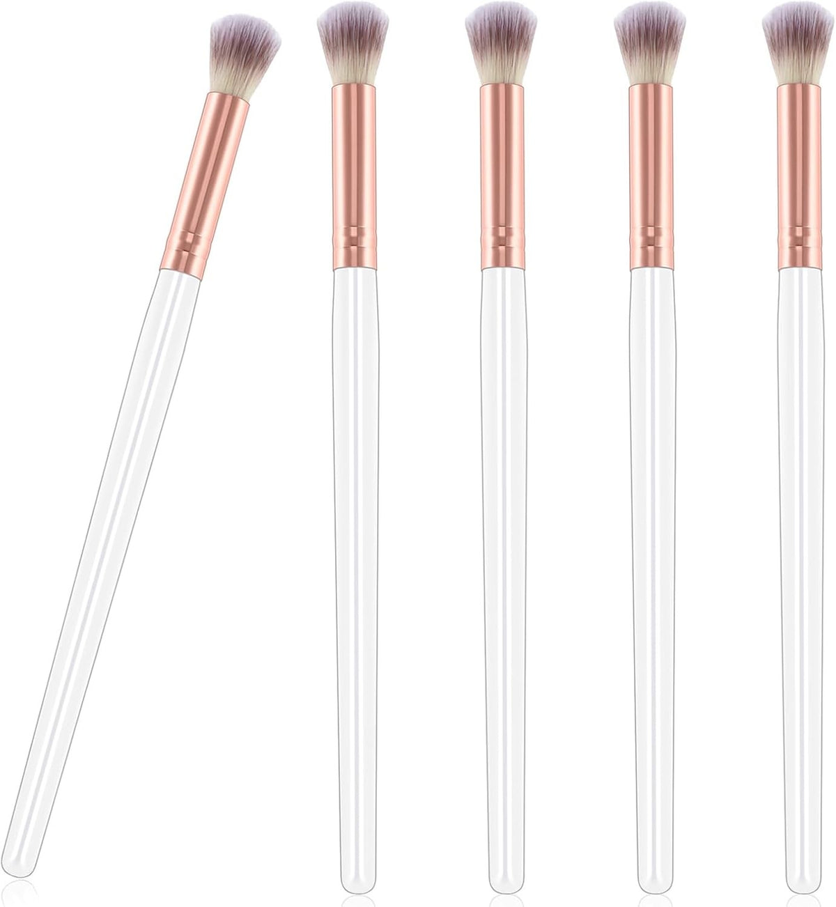 5 Pack Eyelash Extension & Lash Cleaning Brushes - Soft, Reusable Makeup Tool