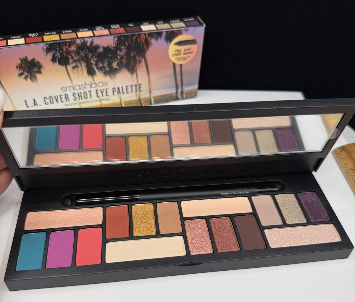 Smashbox Cover Shot Eye Palette with Full-Size Eyeliner - New In Box