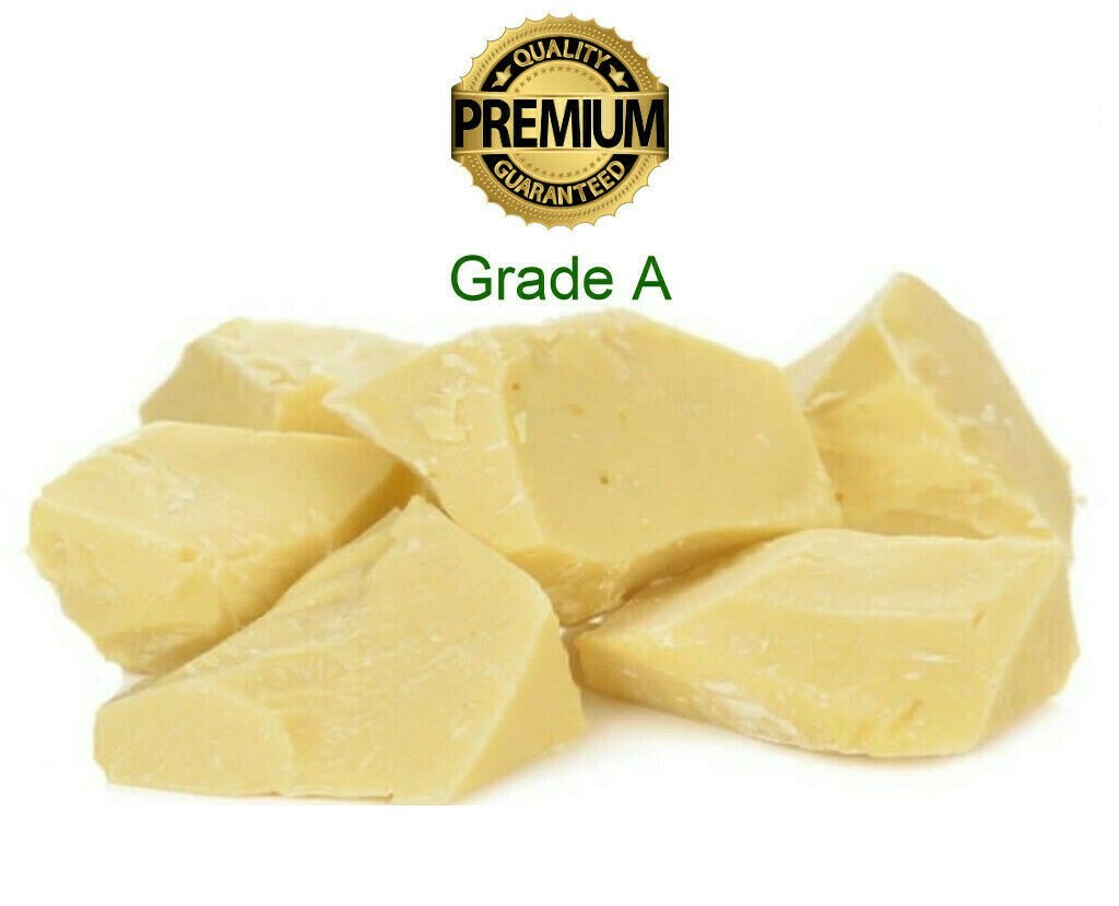 Raw Organic Cocoa Butter - 1 LB Pure Unrefined