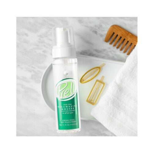 Prell Volumazing Hair Mousse 4-Pack - Strong Hold & Voluminous Finish
