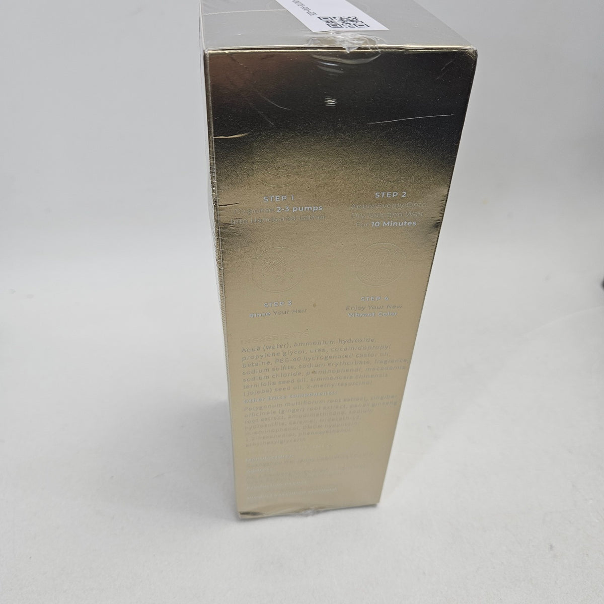 Blonde Hair Dye Shampoo Rich Color Care 200ml Non-Toxic Gold