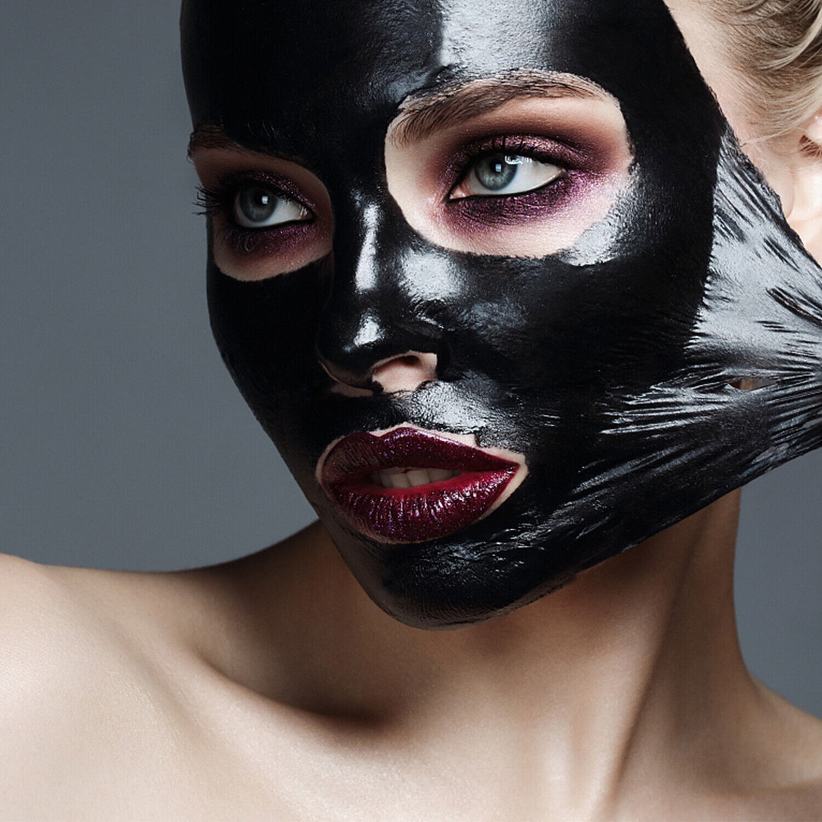 Charcoal Peel-Off Mask for Acne & Blackhead Removal