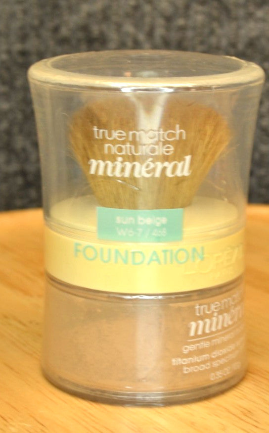 L'Oreal Paris True Match Mineral Face Powder Sun Beige W6-7 468 Sealed