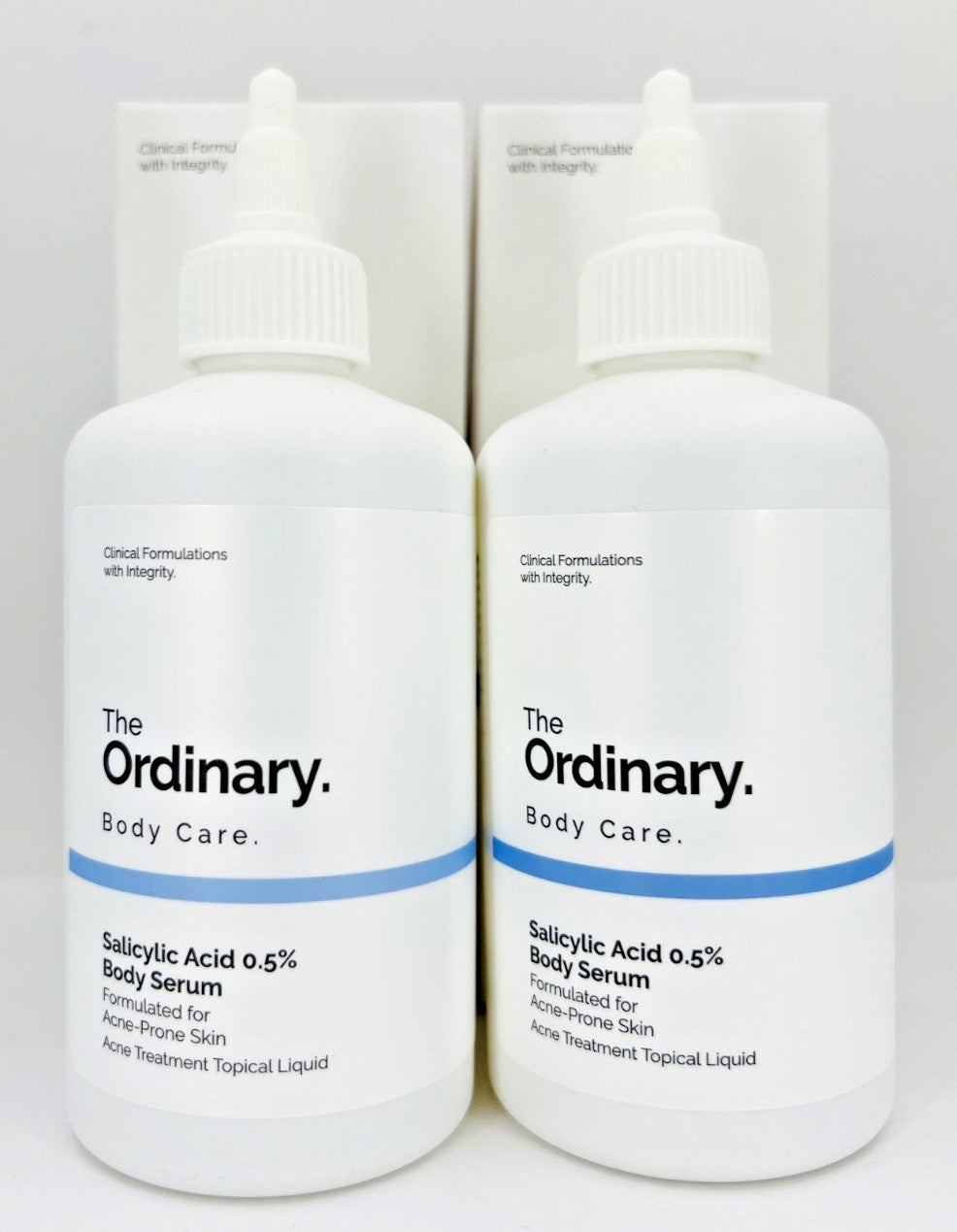 The Ordinary Body Serum with Direct Acids - 240mL Set of 2 for Smooth Skin