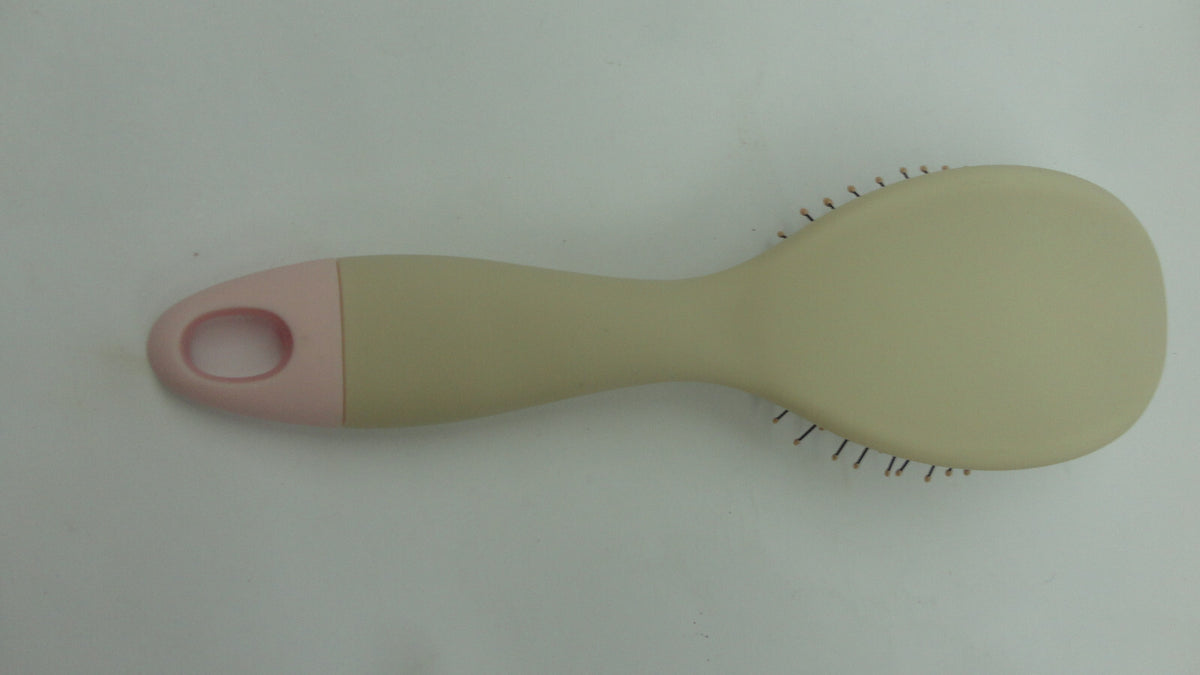 4 Pack Hair Brushes for Styling and Detangling - Rubber and Plastic Handles