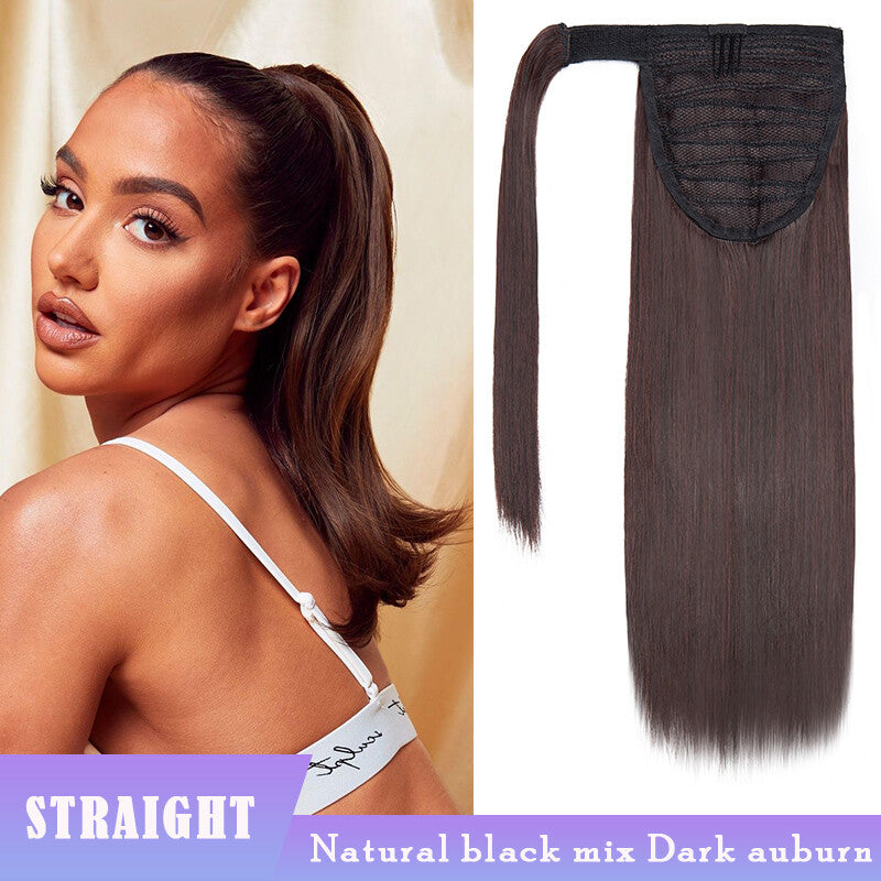 Thick Real Wrap Ponytail Hair Extensions - Mega Long & Natural Looking