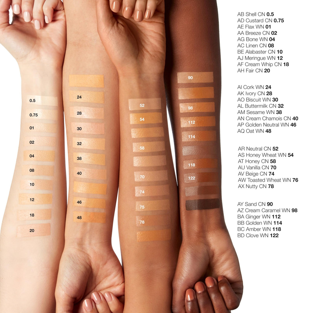Clinique Beyond Perfecting Foundation + Concealer WN 54 - Natural, Full Coverage, 1 Fl Oz