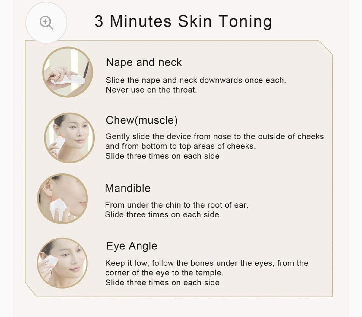 Galvanic SPA Facial Toning Device Microcurrent Massager - Non-Invasive, Reusable