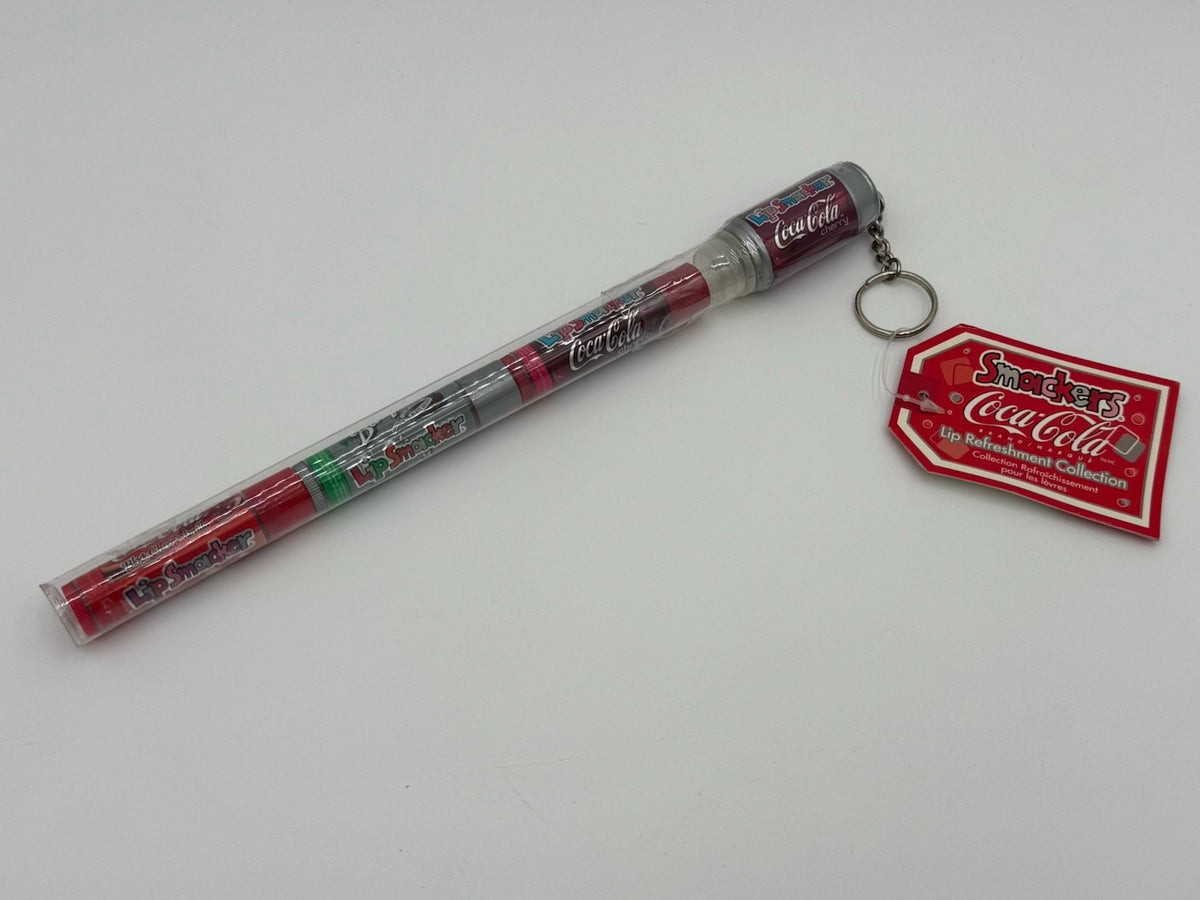 Lip Balm Set - Cherry Coca Cola, Barqs Root Beer & Black Cherry Vanilla Flavors