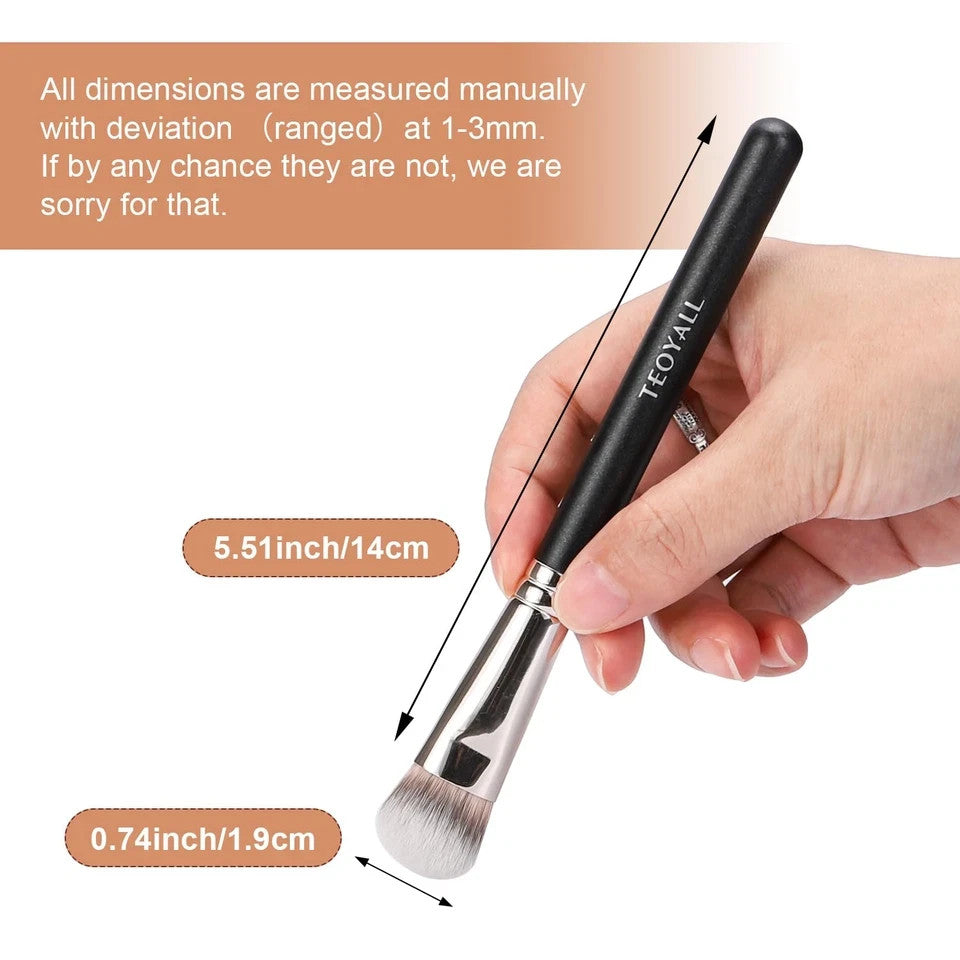 Angled Kabuki Concealer Brush 270S - Under Eye & Contour Makeup Tool