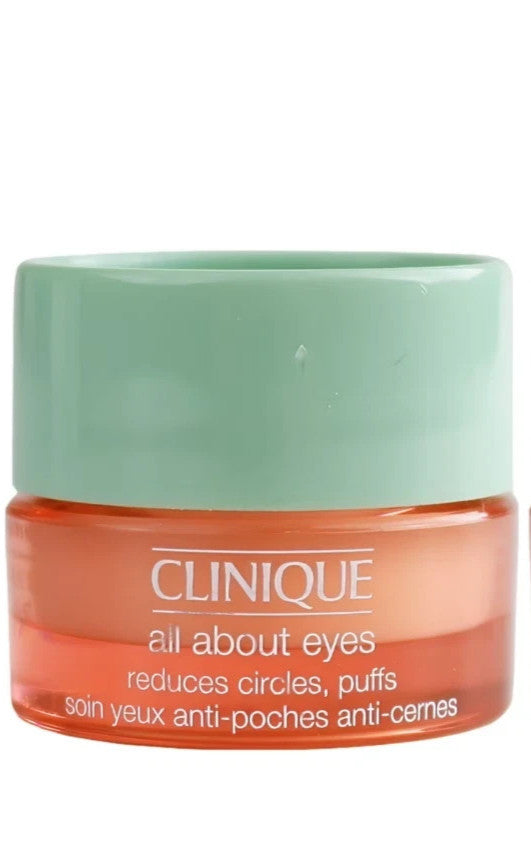 Clinique All About Eyes Eye Cream to Reduce Dark Circles & Puffiness 0.21 oz