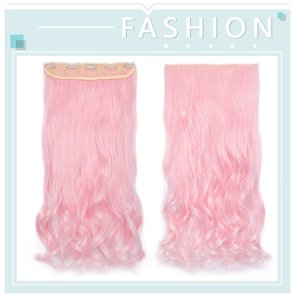 V-Shape & U-Part Clip-In Hair Extensions - Full Head Highlight, Multiple Lengths & Colors