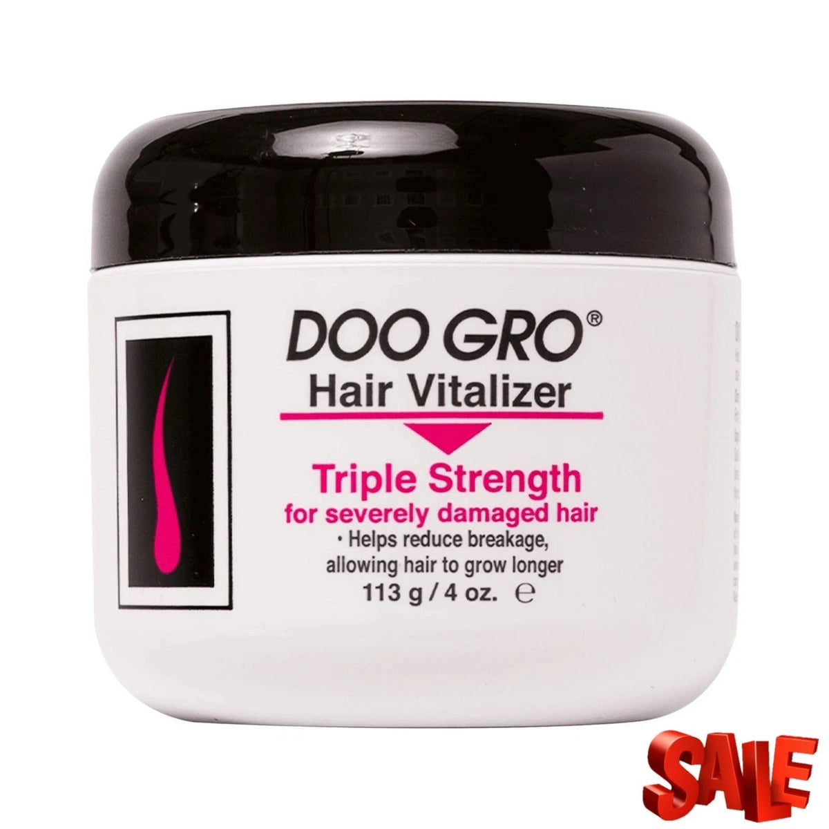 Doo Gro Hair Vitalizer Triple Strength Conditioner 4 Oz - Promotes Healthy Hair