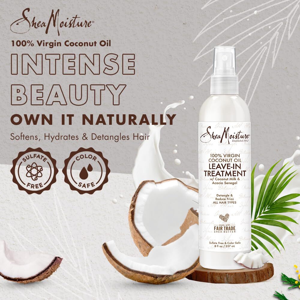 Daily Hydration Leave-In Hair Conditioner with Coconut Milk & Senegal Acacia - 8oz