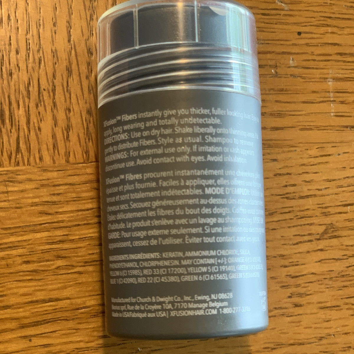 Keratin Hair Building Fiber Gray 15g