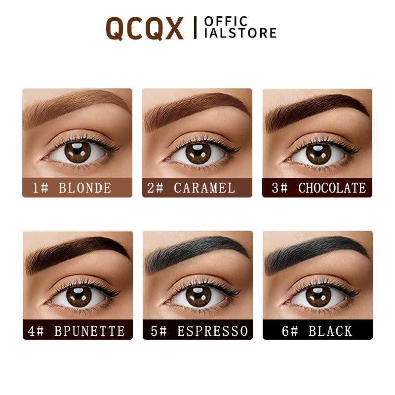 Eyebrow Tint Kit - Long-Lasting Waterproof Smudge-Proof Brow Dye Gel Set