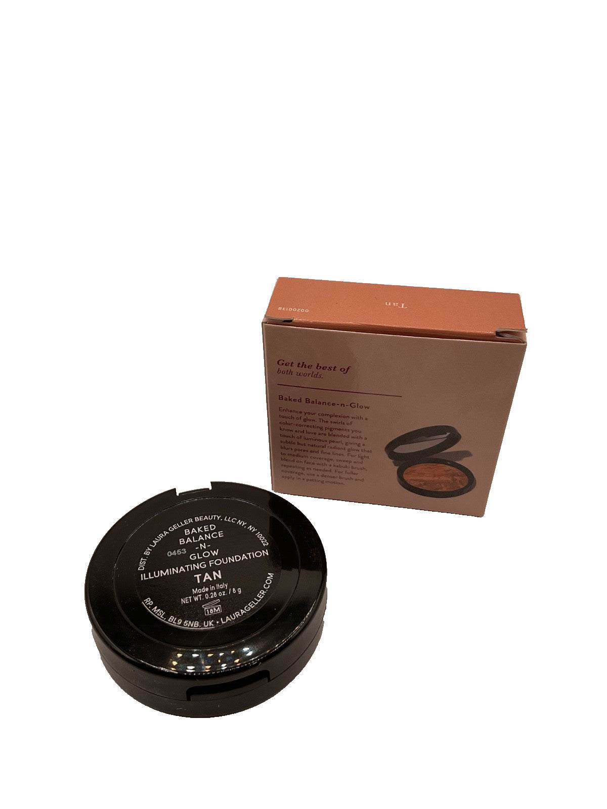Illuminating Foundation for Face and Body - Tan, 0.28 oz | Baked Balance-N-Glow