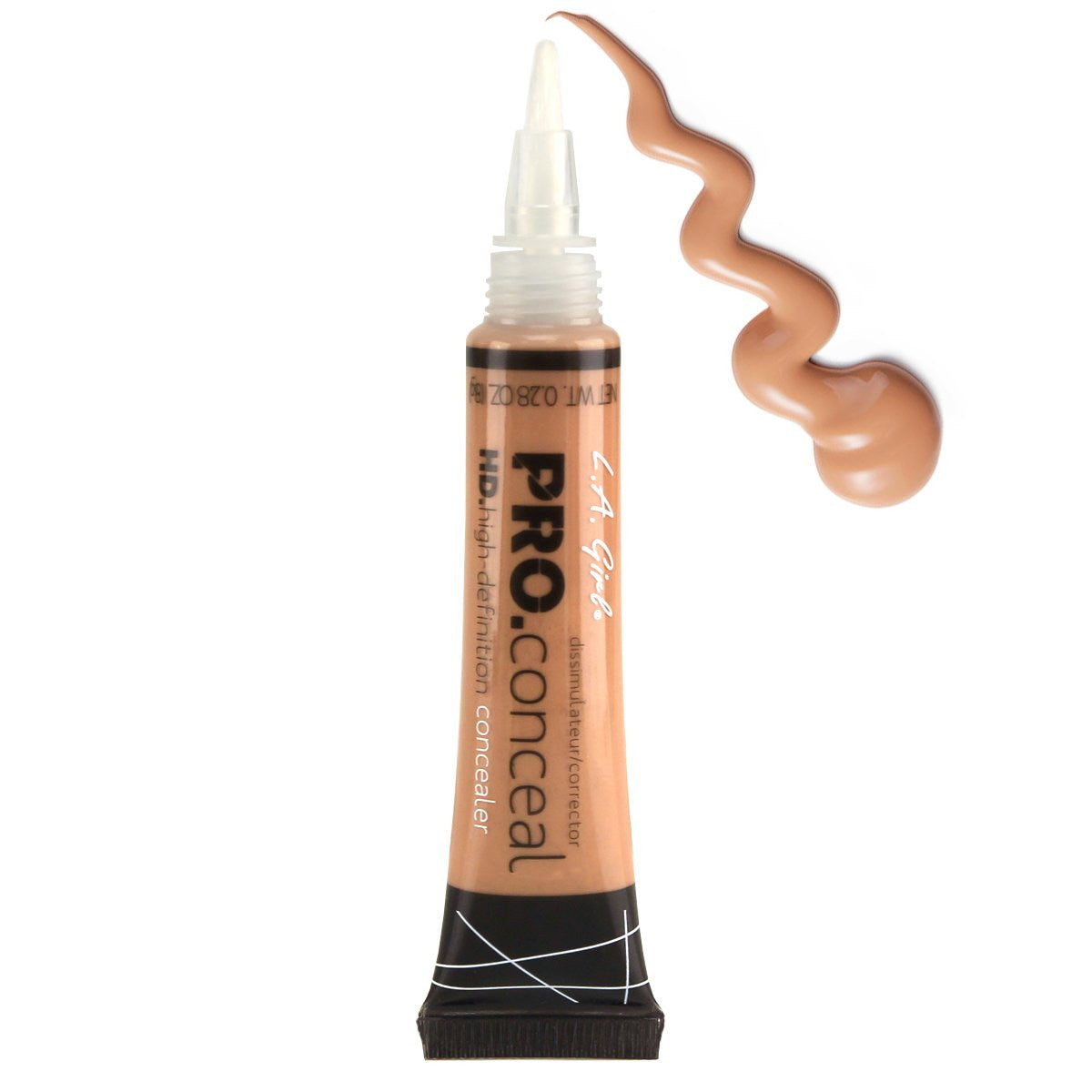 High Definition Concealer for Face & Under-Eyes - Warm Honey