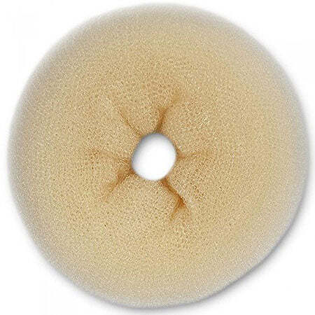 Large Blonde Hair Donut for Bun Styling - Allure