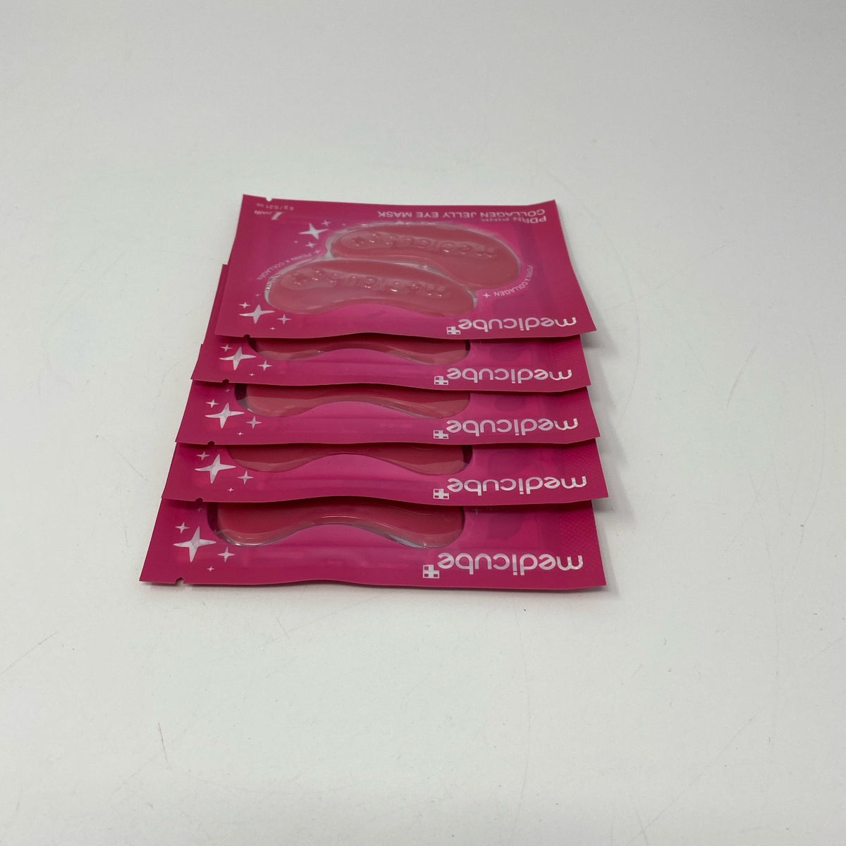 Pink Collagen Jelly Eye Mask 6g 5 Pairs Under-Eye Treatment - PDRN