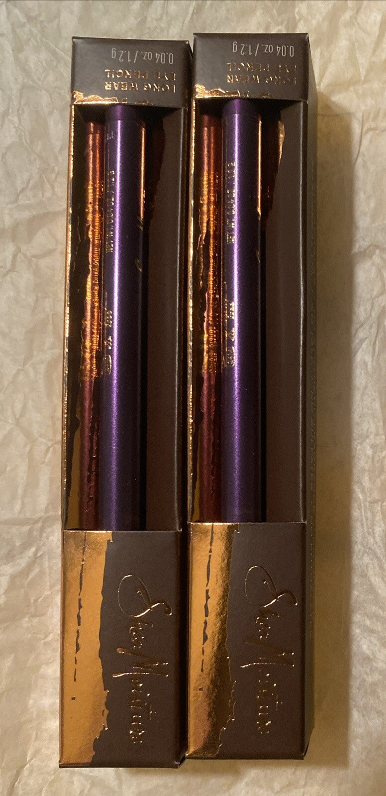 Long Wear Purple Eyeliner Pencil Set - 2 Pack, 0.04oz Each