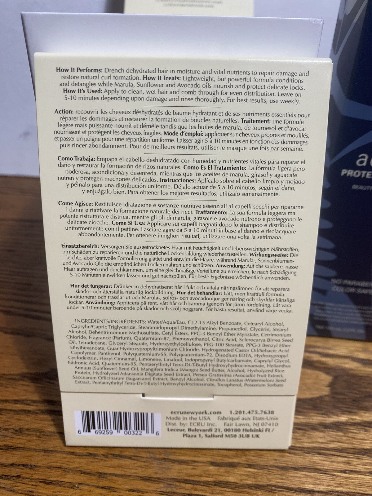 Hydrating Curl Perfect Hair Masques Set - 10 Pack for Damaged & Frizzy Hair