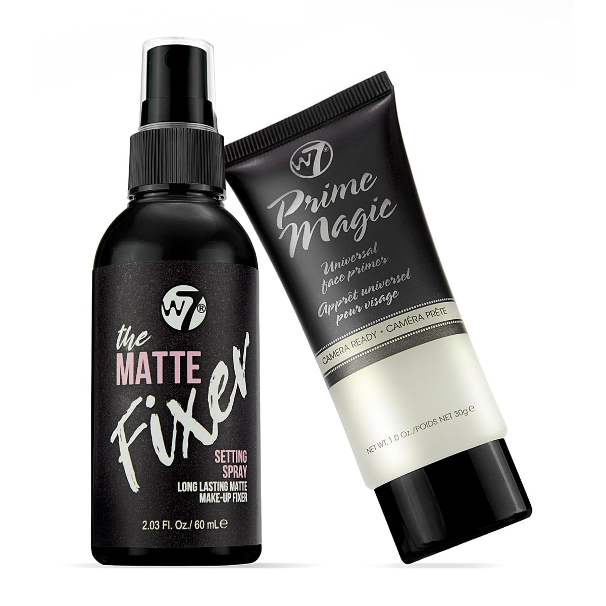 Matte Primer & Setting Spray Duo - Vegan Makeup Base & Finisher