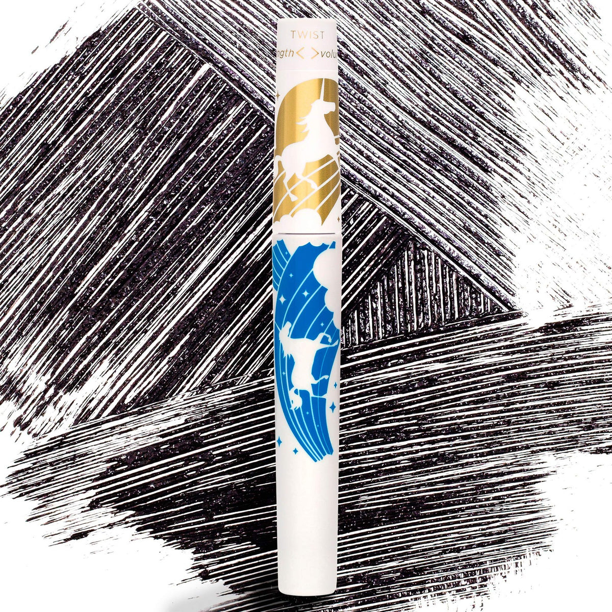 Vegan Lash Extending Mascara with Natural Plant Fibers - 7-in-1 Conditioning, Lengthening & Volumizing Black Magic