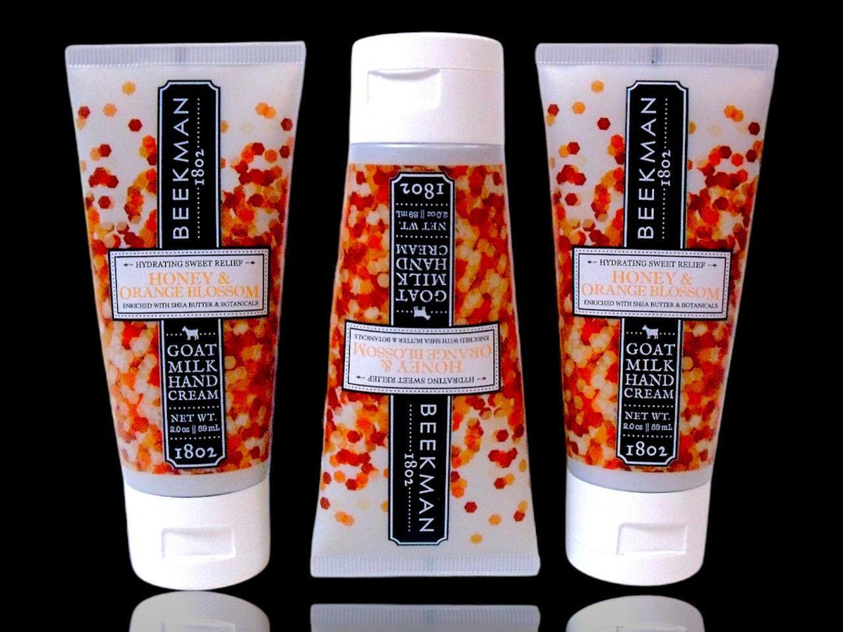 (Lot of 3) Beekman 1802 "Honey & Orange Blossom" Goat Milk Hand Cream