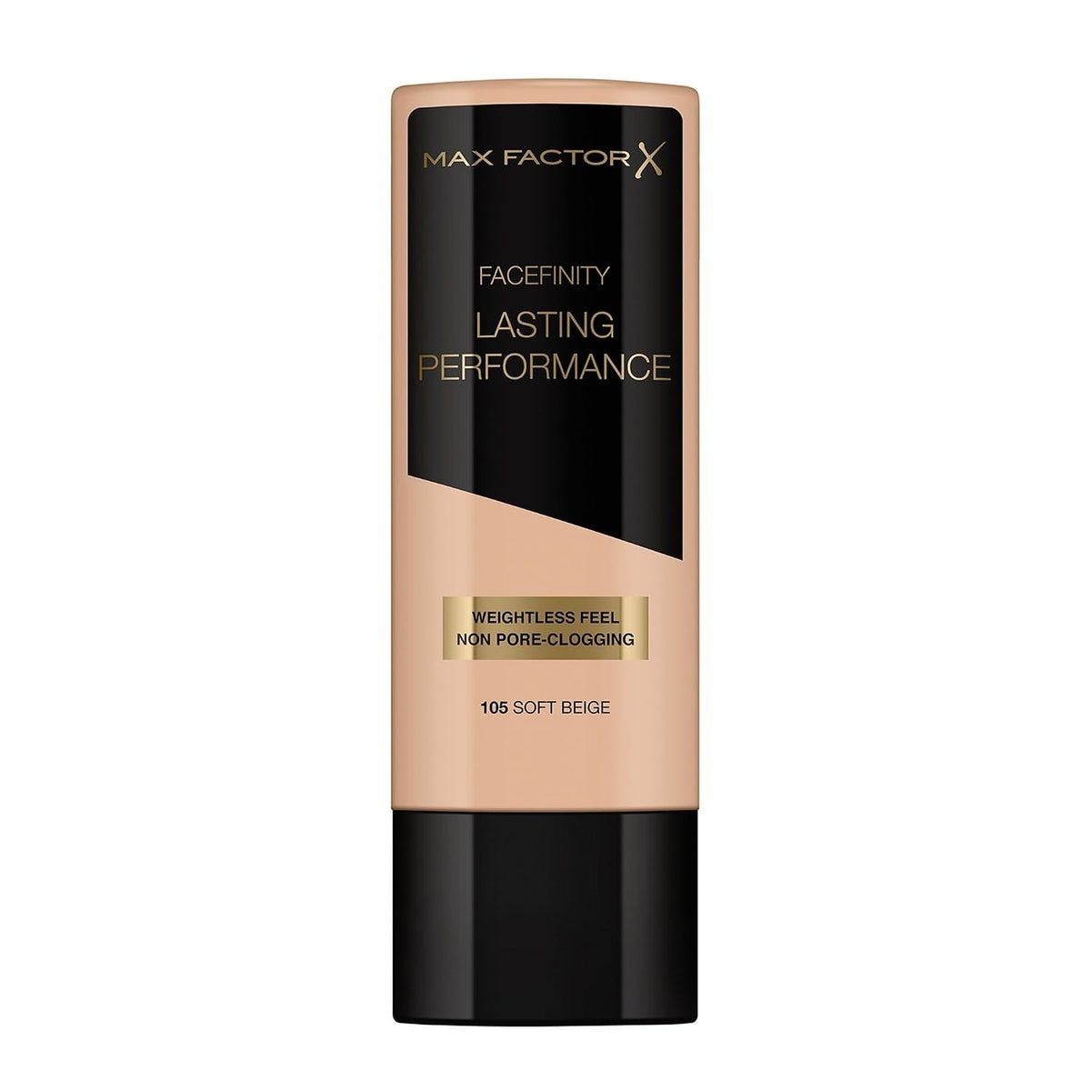 Full Coverage Liquid Foundation - 105 Soft Beige, 1.18 Oz All-Day Wear